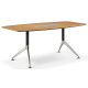 Nero Boardroom Bundle with 6 x Cante Chairs